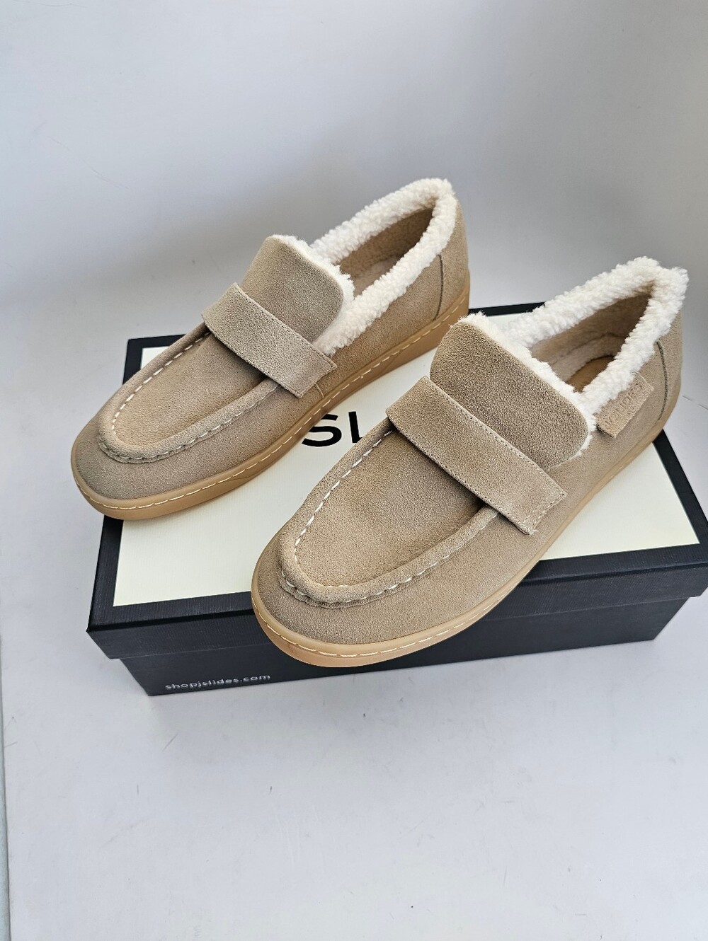 J/Slides Hathor Faux Fur Lined Loafers